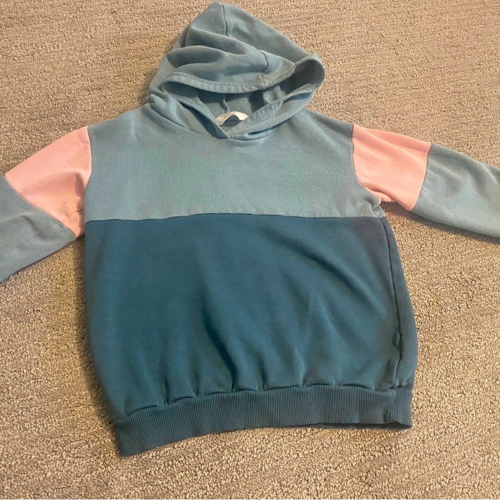 H&M Blue and Pink Kids Hoodie